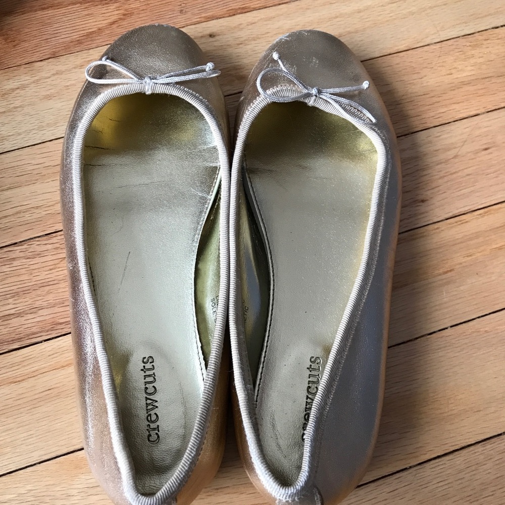 Crewcuts gold ballerina